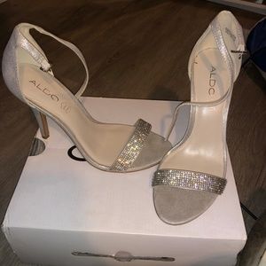 Silver heels